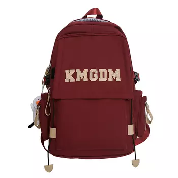 Мужской рюкзак Cwatcun, Красный (с подвеской)