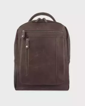Мужской рюкзак El Potro из коричневой парусины с внутренним отделением для ноутбука
