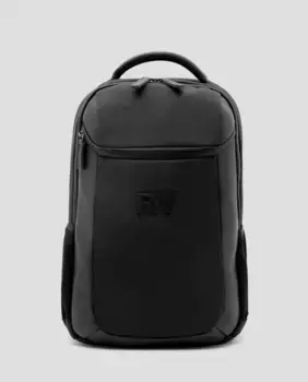 Мужской рюкзак из нейлона и кожи Mim Roberto Verino, чёрный