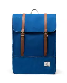 Мужской рюкзак из переработанного сырья из синей ткани 20 л с магнитными полосами Herschel, синий