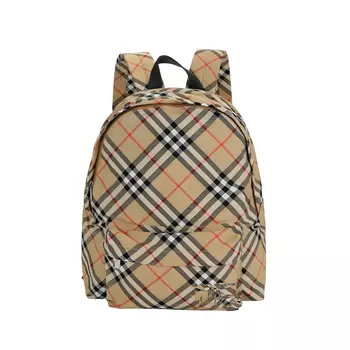 Мужской рюкзак из полиэстера, песочного цвета Burberry
