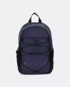 Мужской рюкзак с логотипом Guess 1981 года, синий
