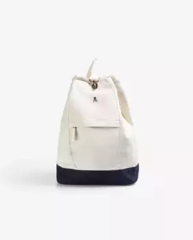 Мужской рюкзак с застежкой-кнопкой и регулируемыми ремнями Scalpers, белый