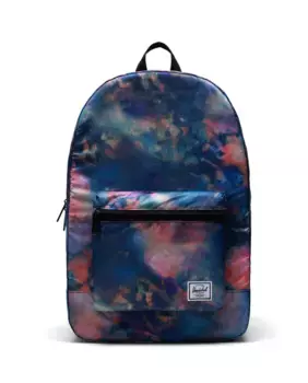 Мужской рюкзак упаковываемый 24 л Ливийская ткань набивная Herschel, оранжевый