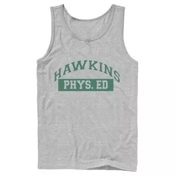 Мужской сериал Netflix «Очень странные дела» Hawkins Phys. Майка с логотипом Ed Licensed Character