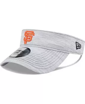 Мужской серый регулируемый козырек San Francisco Giants New Era