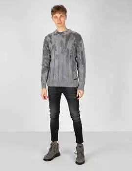 Мужской серый свитер Takeshy Kurosawa, серый