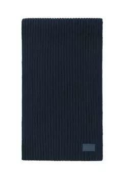 Мужской шарф - Фрэнсис, вязаный шарф, резинка, смесовая шерсть, однотонный JOOP! JEANS, цвет Blau One Size