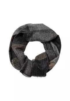 Мужской шарф однотонный CASAMODA, черный