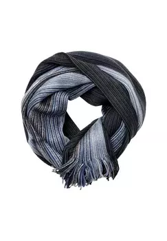 Мужской шарф однотонный CASAMODA, цвет Blau(105)