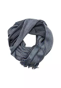 Мужской шарф однотонный CASAMODA, голубой