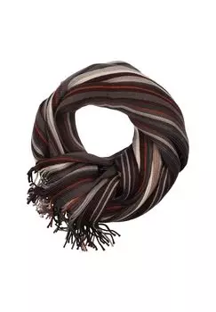 Мужской шарф однотонный CASAMODA, коричневый