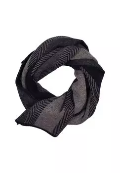 Мужской шарф однотонный CASAMODA, серый