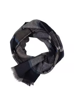 Мужской шарф однотонный CASAMODA, темно-синий