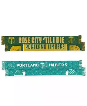 Мужской шарф Portland Timbers Fanatics, зеленый