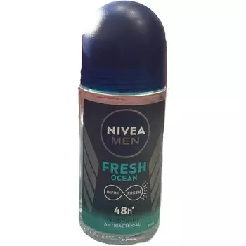 Мужской шариковый дезодорант Fresh Ocean 0% 50 мл Nivea