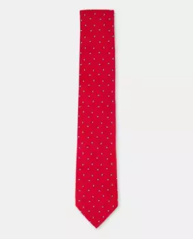 Мужской шелковый галстук Emidio Tucci, гранатово-красный