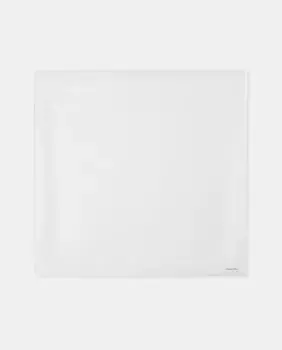 Мужской шелковый нагрудный платок Emidio Tucci, белый