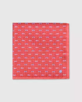 Мужской шелковый шарф Olimpo, красный