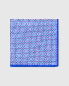 Мужской шелковый шарф Olimpo, пурпурный