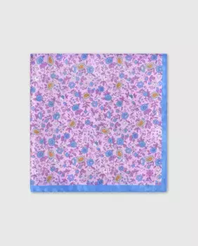 Мужской шелковый шарф Olimpo, розовый