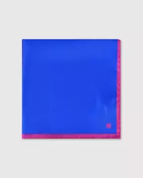 Мужской шелковый шарф Olimpo, синий