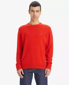 Мужской шерстяной свитер Levi's, красный