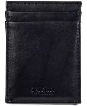 Мужской широкий кошелек Technicole Kenneth Cole Reaction, черный