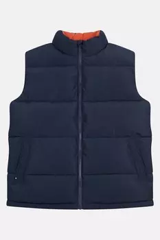 Мужской широкий жилет с перегородкой U.S. Polo Assn, синий