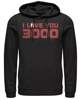 Мужской шлем Marvel Avengers Endgame I Love You 3000 Iron Man, пуловер с капюшоном Fifth Sun