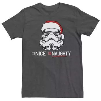 Мужской шлем штурмовика «Звездные войны» Naughty Nice Tee Licensed Character