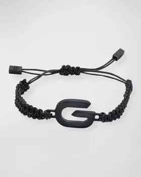Мужской шнурковый браслет G-Link Givenchy, цвет Black