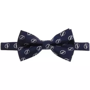 Мужской синий галстук-бабочка Tampa Bay Lightning с повторяющимся узором