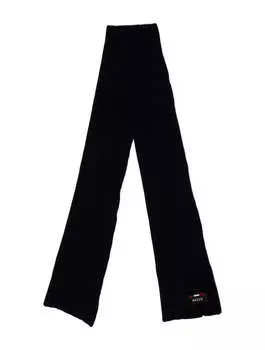 Мужской синий вязаный шерстяной шарф Bally 6240323, синий