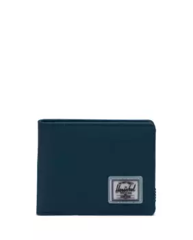Мужской складной кошелек из синей ткани Herschel, синий