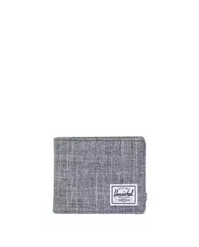 Мужской складной кошелек с кошельком для монет из светло-серой ткани Herschel, светло-серый