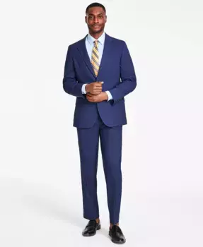 Мужской современный костюм Modern-Fit Bi-Stretch Nautica, синий