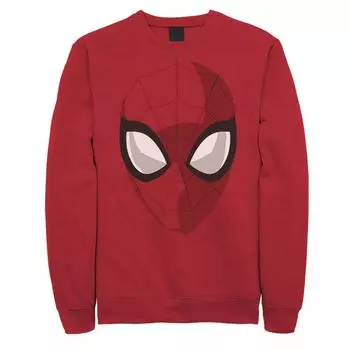 Мужской современный свитшот с большим лицом Marvel Spider-Man Licensed Character