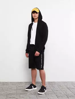 Мужской спортивный кардиган с капюшоном стандартной выкройки LCW Casual