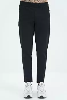 Мужской спортивный костюм Cory Black с карманом на молнии и стандартной формой AIR JONES