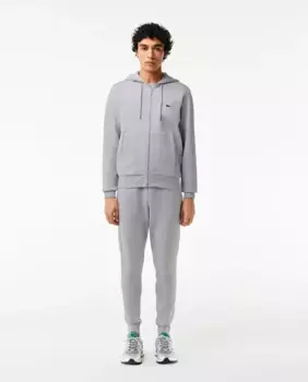 Мужской спортивный костюм Lacoste, светло-серый