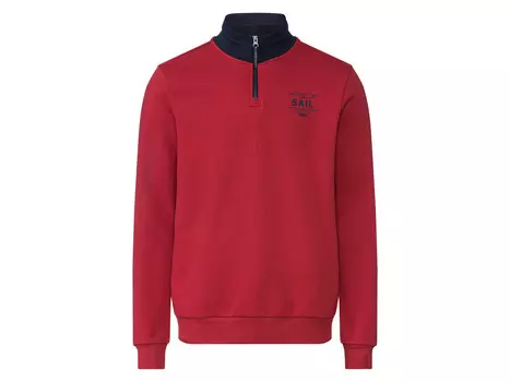 Мужской спортивный костюм Livergy из хлопка, красный