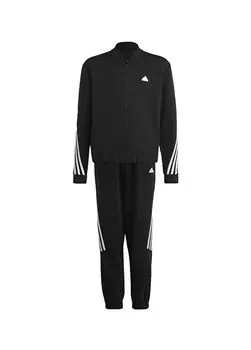 Мужской спортивный костюм Plain Black HR6290-U FI 3S TGTH TS adidas, черный