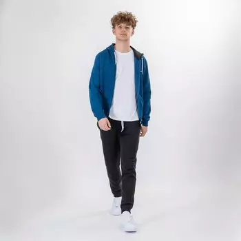 Мужской спортивный костюм с капюшоном и полной молнией Champion, черный