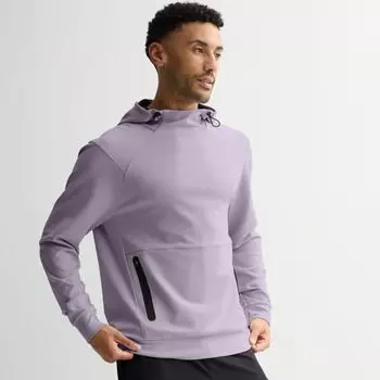 Мужской спортивный пуловер с капюшоном из понте Tek Gear, цвет wild lilac