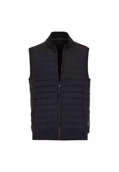 Мужской спортивный жилет однотонный CASAMODA, темно-синий