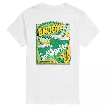 Мужской спрайт поп-арт Licensed Character, белый
