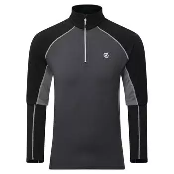 Мужской средний слой на молнии Interfused II для ходьбы DARE 2B, темно-синий/серый