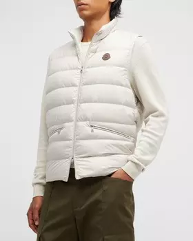 Мужской стеганый пуховый жилет Treompan Moncler, цвет Miscellaneous