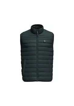 Мужской стеганый жилет - BALLE GILLET, нейлон, воротник стойка, карманы, однотонный цвет Pepe Jeans, цвет Dunkelgrn